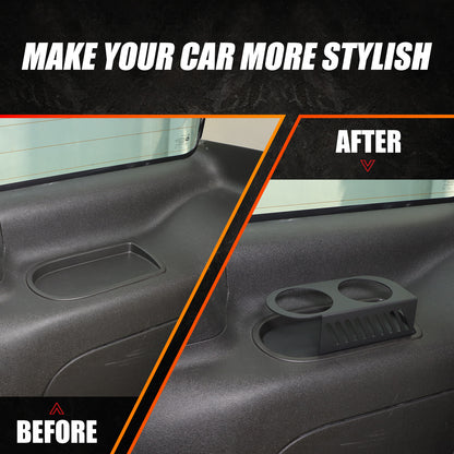 Aluminum Alloy Right Side Rear Cup Holder Trim For Cadillac Escalade 2007-2014 12