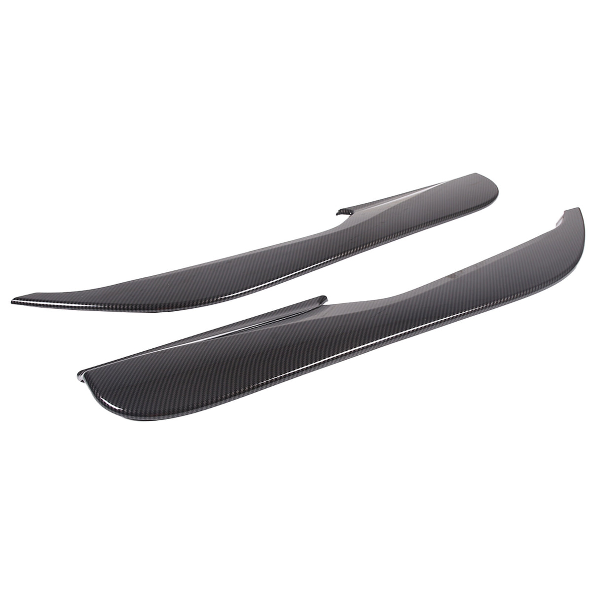 Carbon fiber ABS Car Door Bottom Anti Kick Trim Cover For Corvette C8 Z06 Z51 US 15