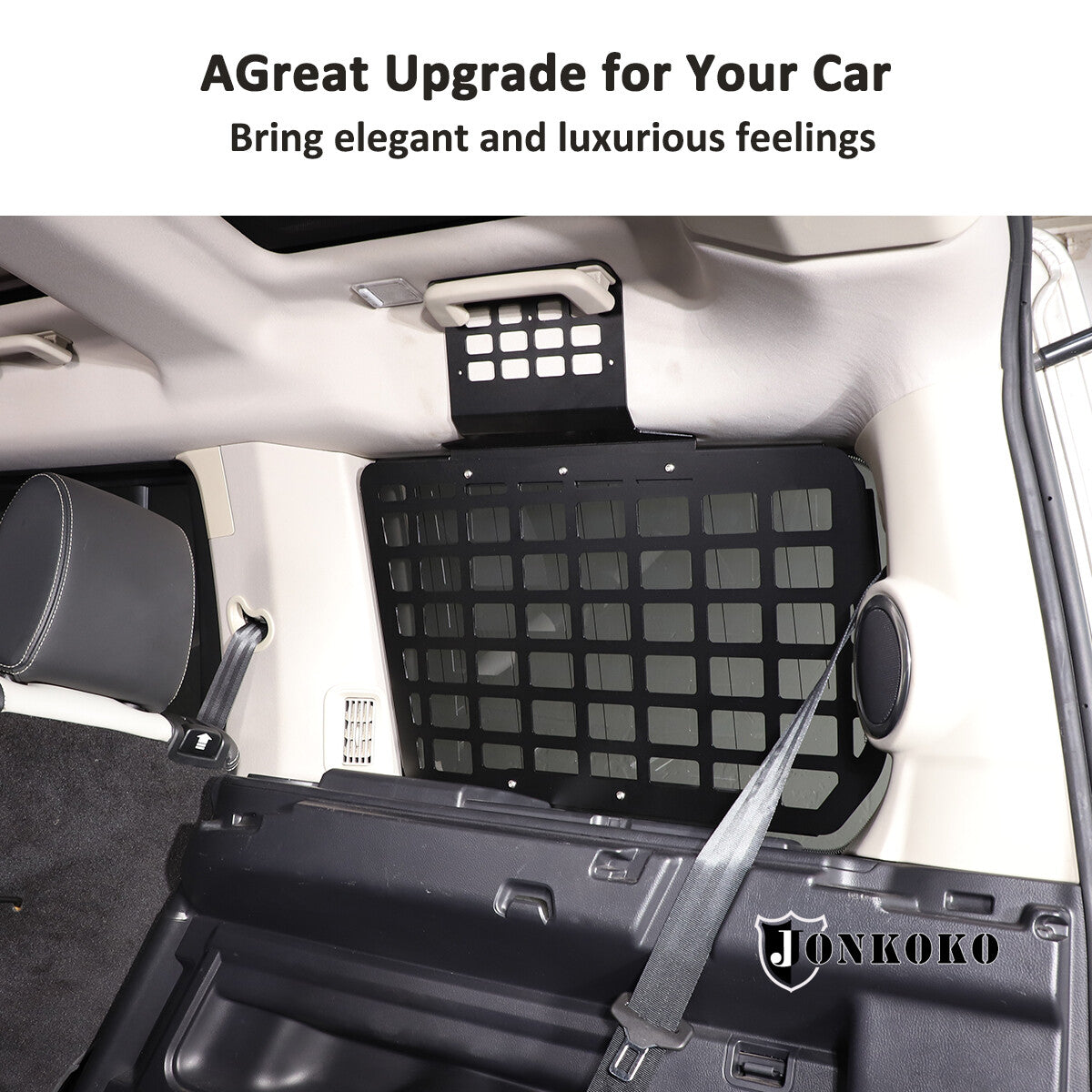 For Land Rover Discovery 3 4 04-16 Trunk Left Shelf Storage Racks Molle Panel 6