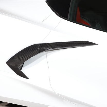 Real Carbon Fiber Full Exterior Set Decor Cover Trim Kit For Corvette C8 2020-26 47
