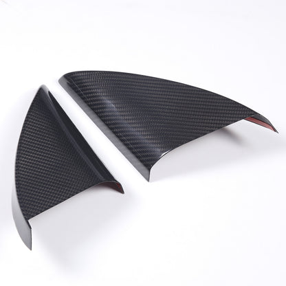 Real Carbon Fiber Inner Door Triangle A Pillar Trim For Lamborghini URUS 2018-23 16