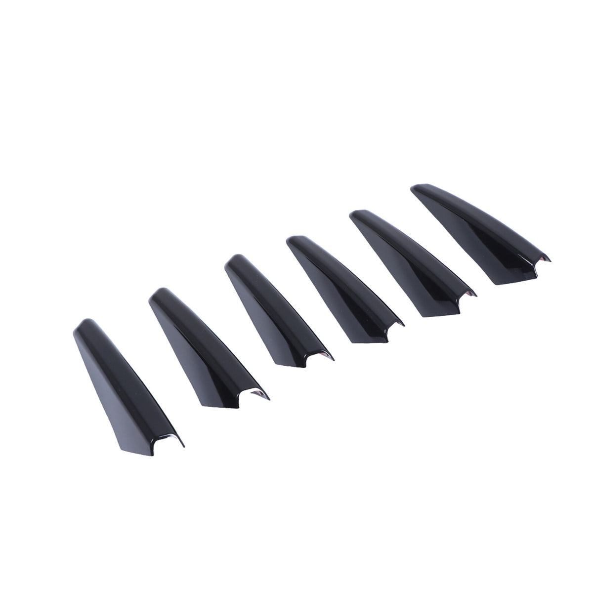 Carbon Front Fog Lamp Light Upper Strip Trim For LR Discovery Sport L550 24+ US 17