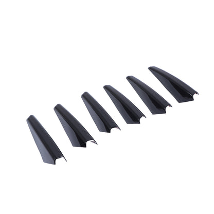 Carbon Front Fog Lamp Light Upper Strip Trim For LR Discovery Sport L550 24+ US 17