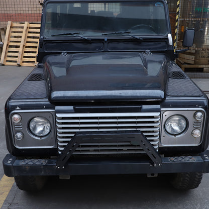 Black Bull Nudge Bar Bumper Guard A Bar For Land Rover Defender L316 2004-19 10