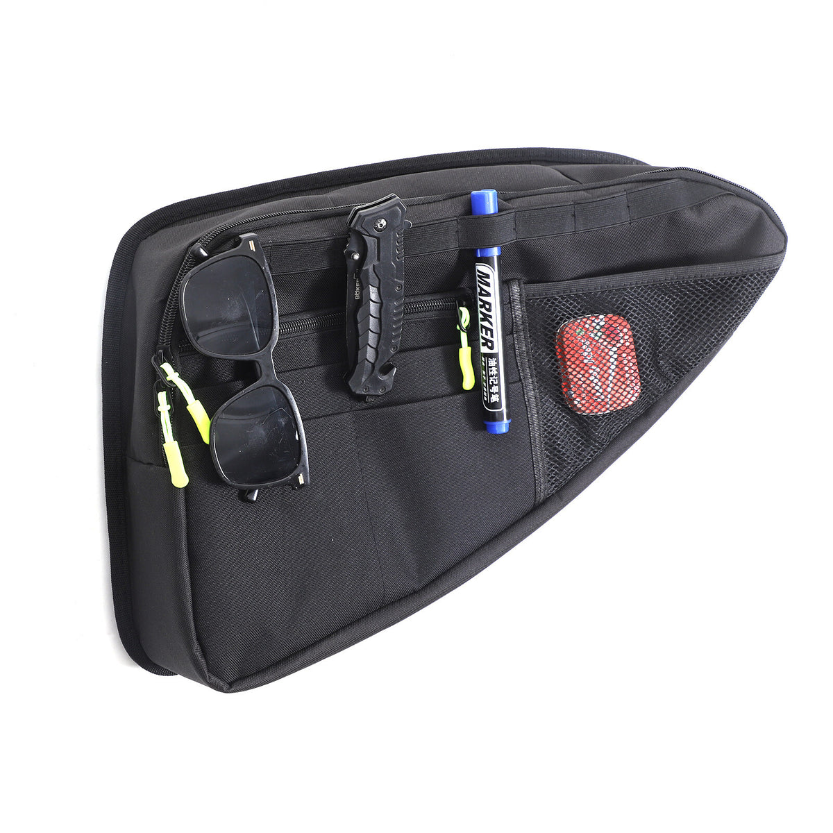 Car Trunk Right Side Window Storage Bag Tool Bag For Toyota Grand Highlander 24+ 5