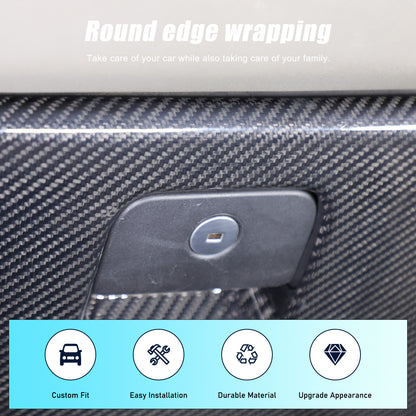Real Carbon Fiber Passenger Side Glove Box Panel Trim For LR Defender L663 20+ 10