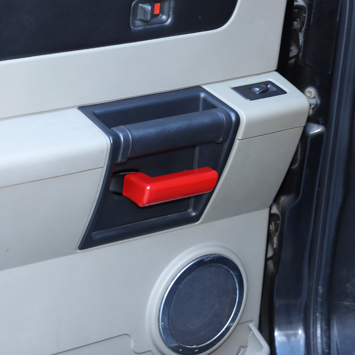 Sport Red ABS Inner Interior Door Handle Cover Trim For Hummer H2 2003-2007 US 14