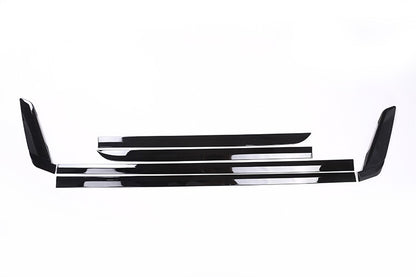 Glossy Black Door Body Side Molding Cover Trim For BMW 5 Series 2018-22 8
