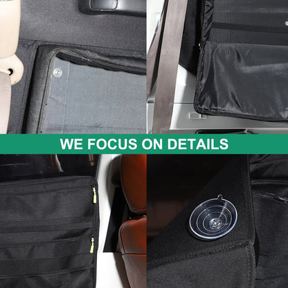 Trunk Side Left Side Window Storage Bag For Toyota Prado 1996-2002 10