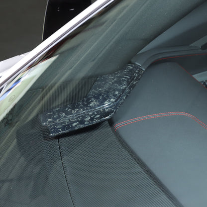 Forged Carbon Fiber Center Console Dashboard Cover Trim For Corvette C8 2020-26 14