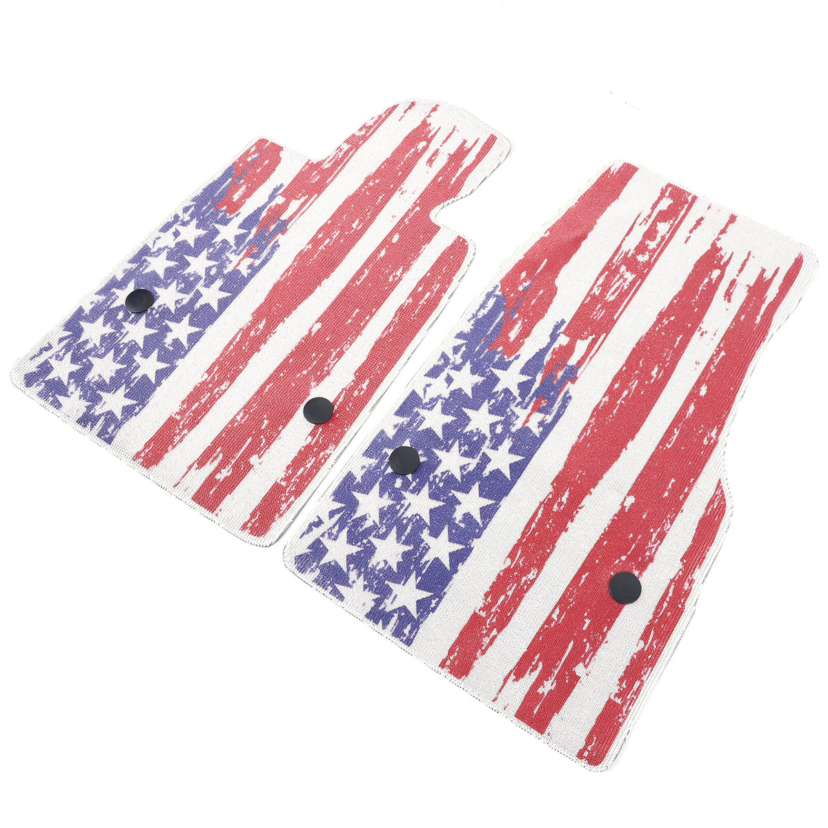 US Flag Car Floor Mats Cargo Carpets Foot Pads For Corvette C8 2020-2026 12