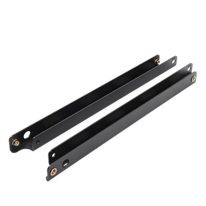 Black Steel Front Seat Adjustment Bracket Trim For LR Defender L316 2004-2018 14