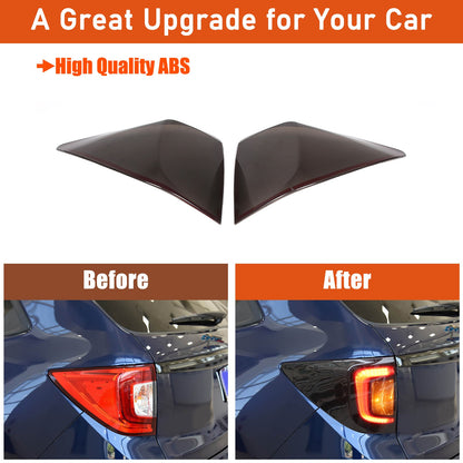 Transparent Gray ABS Tail Light Tint Cover Trim For Honda Passport 2019-2023 24