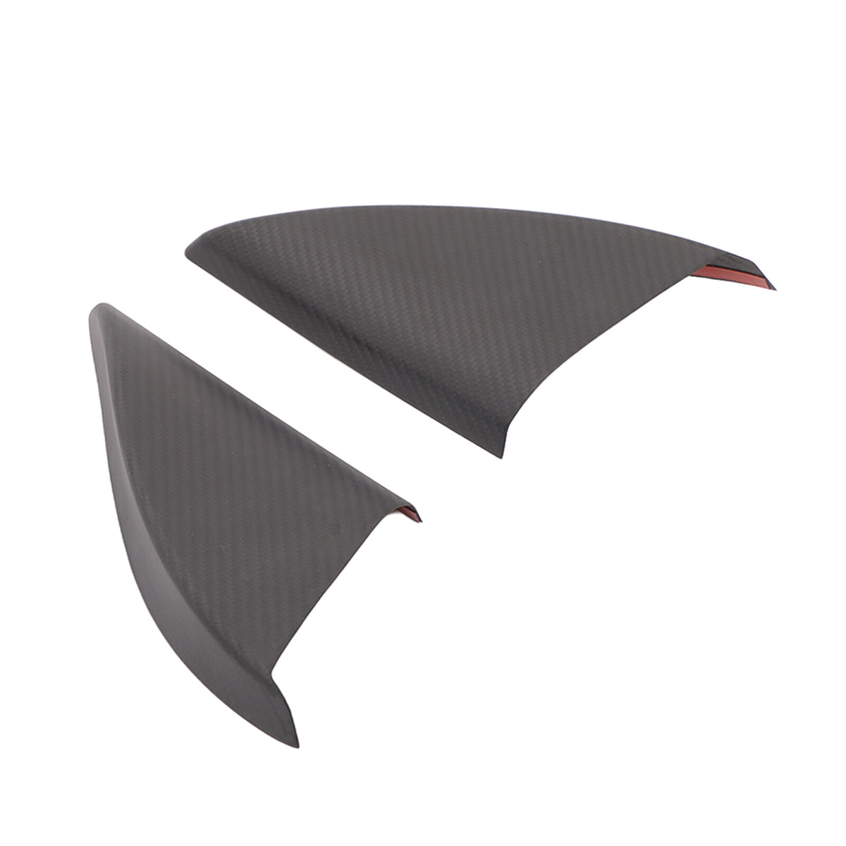 Matte Real Carbon Fiber Inner A-pillar Cover Trim For Lamborghini URUS 2018-2023 4