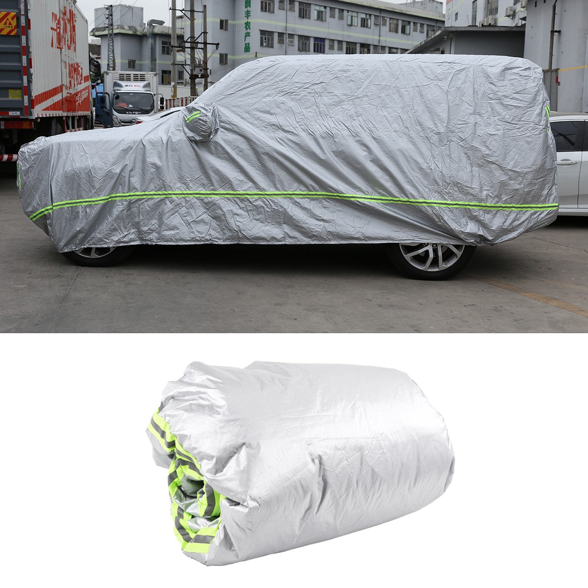 Full Car Cover Waterproof Sun Protection for Land Rover Discovery 4/5 LR4 2