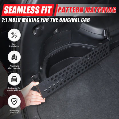 Left Trunk Side Storage Baffle Box Tray Molle Panel For Honda Pilot 2016-2022 20