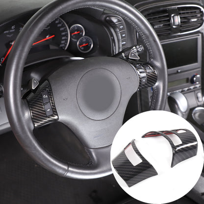Carbon Fiber ABS Steering Wheel & Armrest Cover Set Kit For Corvette C6 2005-13 5