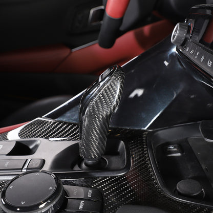 Real Carbon Fiber Full Interior Set Decor Trim Kit For Toyota Supra A90 MK5 19+ 109