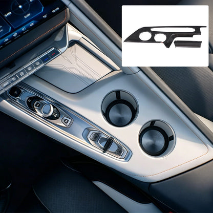 Carbon Fiber ABS Center Console Gear Shift Panel Trim For Corvette C8 2026+ 9