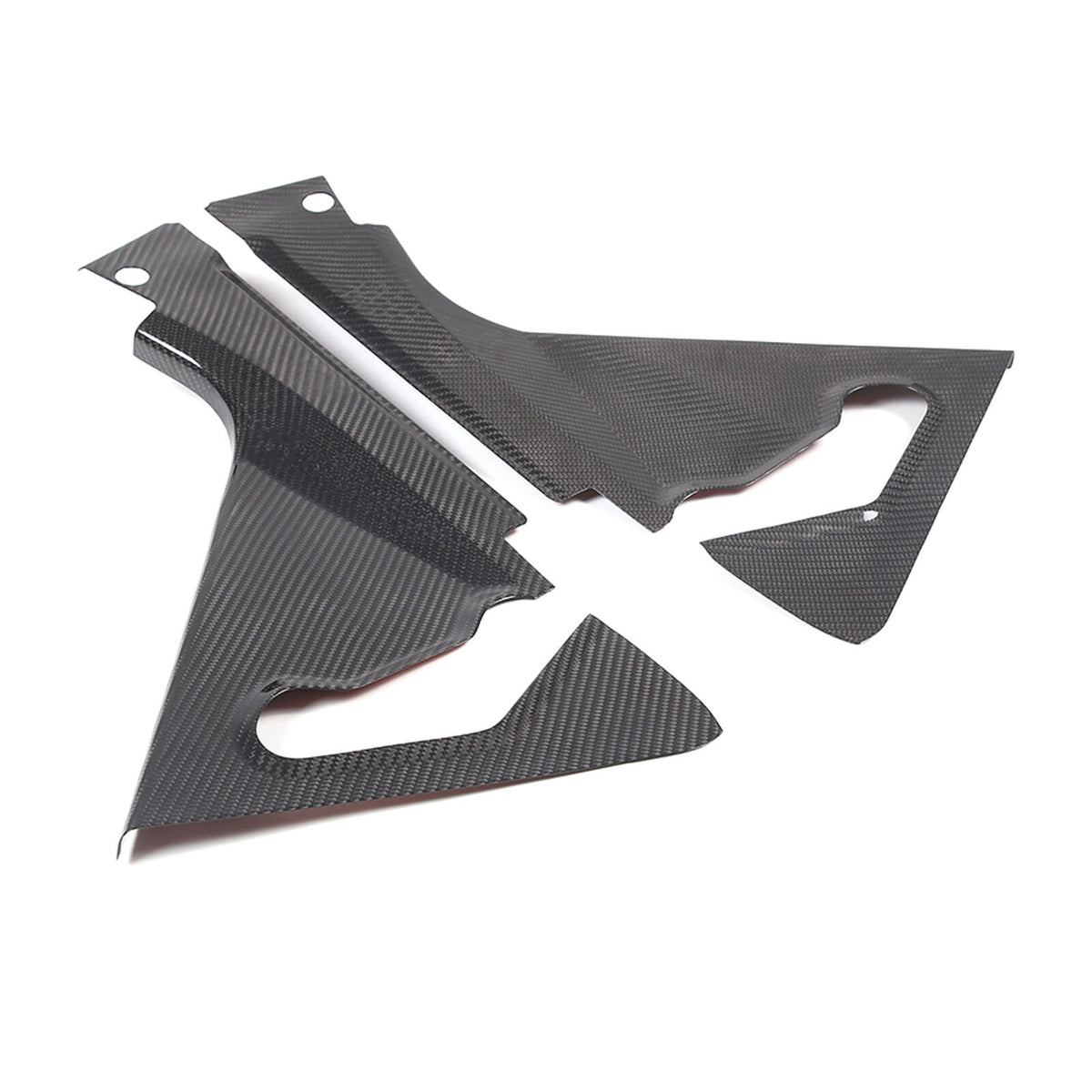 Real Carbon Fiber Engine Bay Tank Panel Cover Frame Trim For Corvette C8 2020-26 - Styles 6-10 49