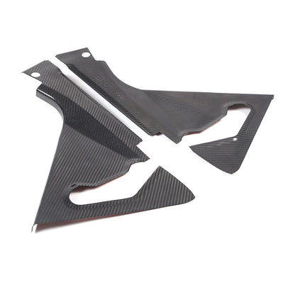 Real Carbon Fiber Engine Bay Tank Panel Cover Frame Trim For Corvette C8 2020-26 - Styles 6-10 49