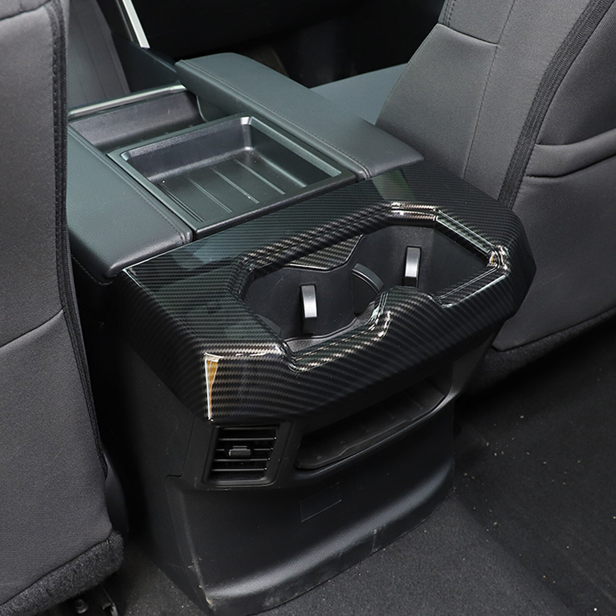 ABS Carbon Fiber Interior Set Cover Trim Kit For Toyota Tundra Sequoia SR 22+ - Styles 1-5 94