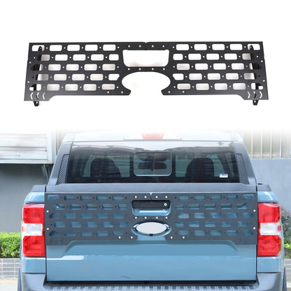 Rear Bed Molle Panel Truck Bed Tailgate Molle Panel For Ford Maverick 2022-24 US 3