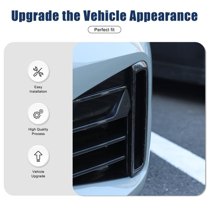 Forged Carbon Fiber Front Bumper Side Grill Trim For BMW 4 series 430i 440i 22+ 22
