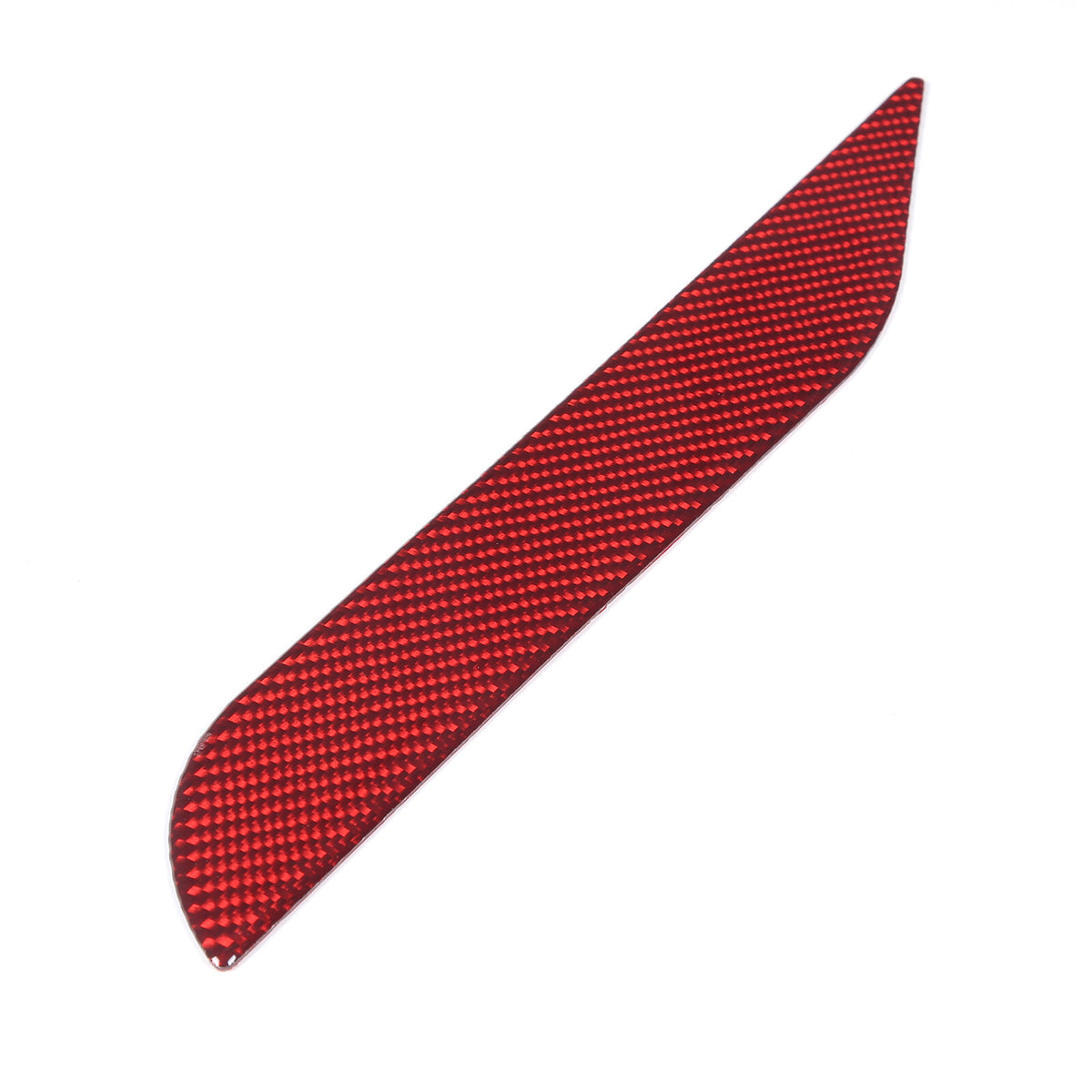 Red Soft Carbon Fiber Interior Decor Trim Kit Cover Set For Corvette C8 20-25 119