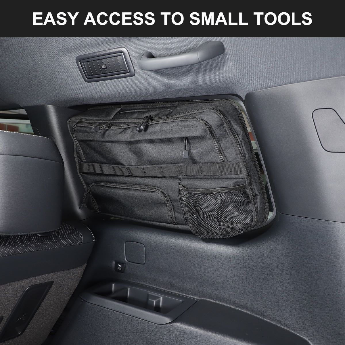 Car Trunk Right Side Window Storage Bag For Toyota Land cruiser LC250 2024 11