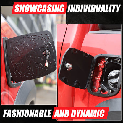7 Styles Door Fuel Tank Cover W/ Lock Gas Cap Tank Trim For Toyota Tacoma 16-22 54