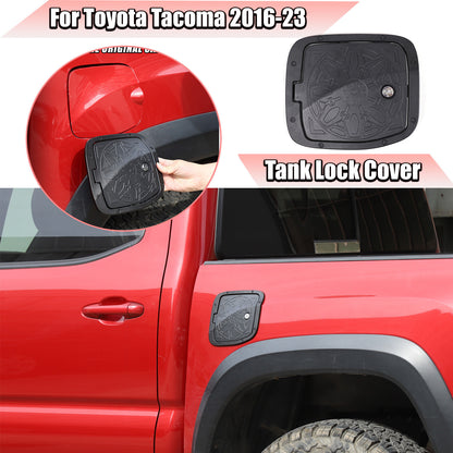 7 Styles Door Fuel Tank Cover W/ Lock Gas Cap Tank Trim For Toyota Tacoma 16-22 51