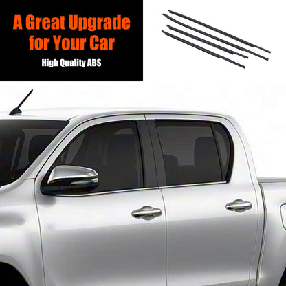 Replacement Window Belt Molding Weatherstrip Seal Trim For Toyota Hilux 2016-20 9