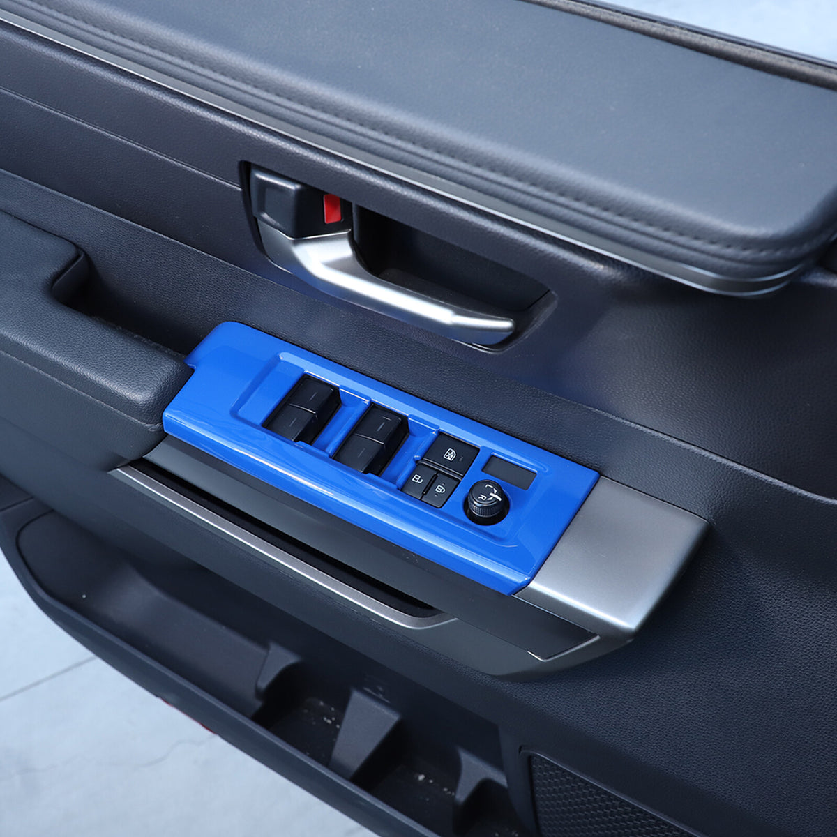 ABS Blue Car Center Panel Trim Interior Accessories For Toyota Tundra 2022-2026 - Variants 6-10 12