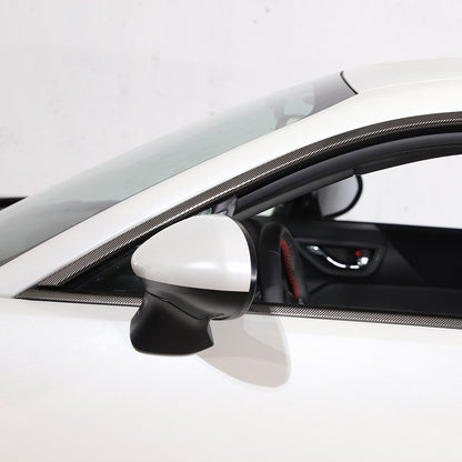 Steel Car Window Molding Trim Decoration Strips For Subaru BRZ 22 4