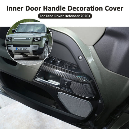 Real Dry Carbon Fiber Full Interior Trim Set For LR Defender 90 110 L663 20-23 112