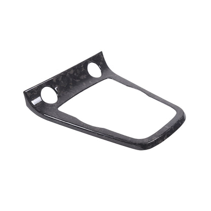 Forged Carbon fiber Center Gear Shift Panel Trim Frame for Jaguar F-type 13-22 7