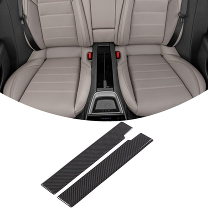 Real Carbon Fiber Rear Storage Panel Trim For Porsche Panamera 976 2024+ 5