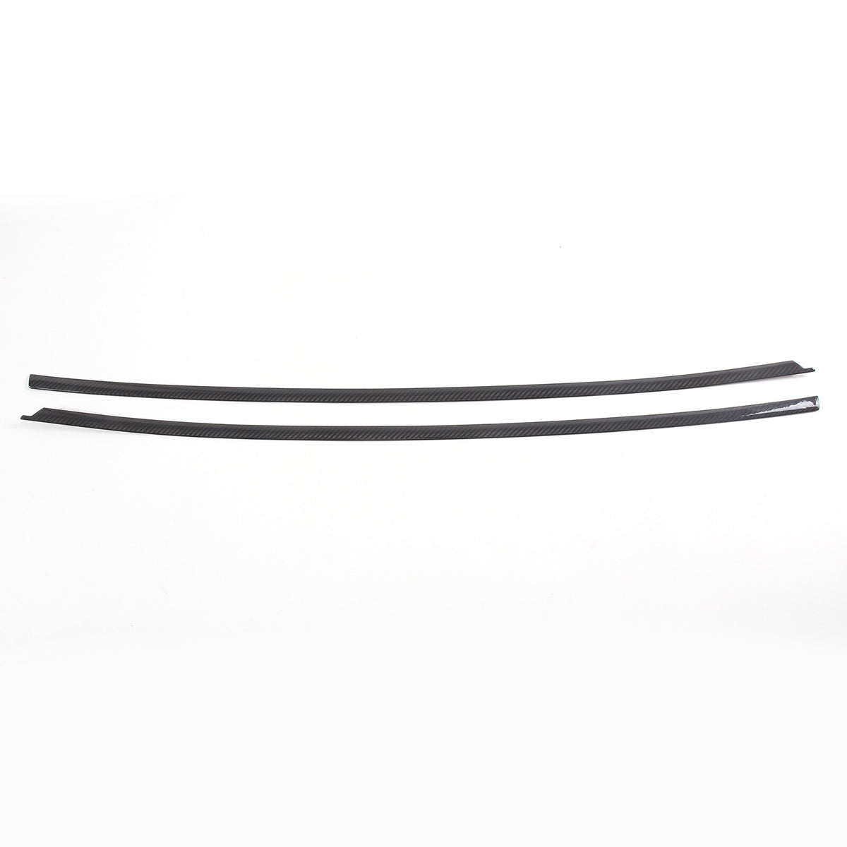 Real Carbon Window Sill Strip Cover Trim For Corvette C8 Coupe Z51 Z06 Z07 20+ 17