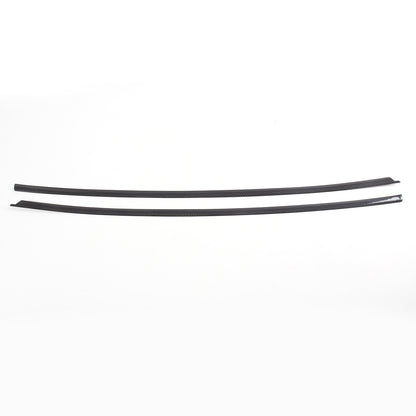 Real Carbon Window Sill Strip Cover Trim For Corvette C8 Coupe Z51 Z06 Z07 20+ 17