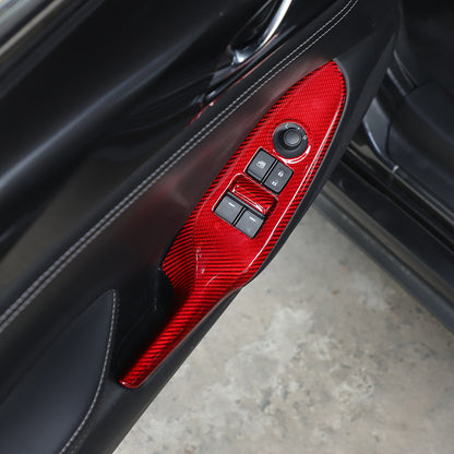 Red Real Carbon Fiber Interior Full Interior Trim For Mazda MX-5 Miata 2016-2026 - Variants 1-5 43