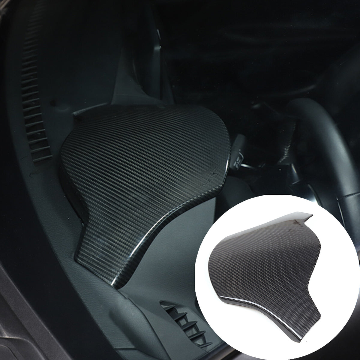 Real Carbon fiber Interior Dashboard Panel Instrument Trim For Mazda MX-5 16-24 18