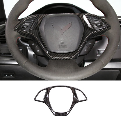 ABS Carbon Fiber Interior Center Console Panel Trim Set For Corvette C7 2014-19 - Variants 1-5 12