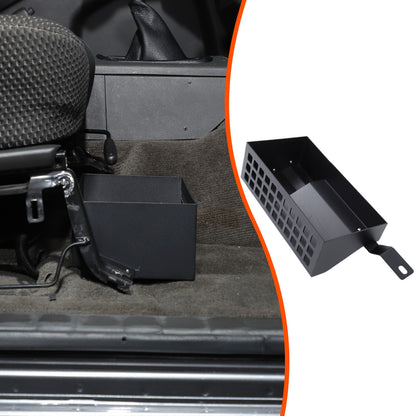 Aluminum Under Passenger Seat Storage Basket Tray For Nissan Frontier 2009-2017 11