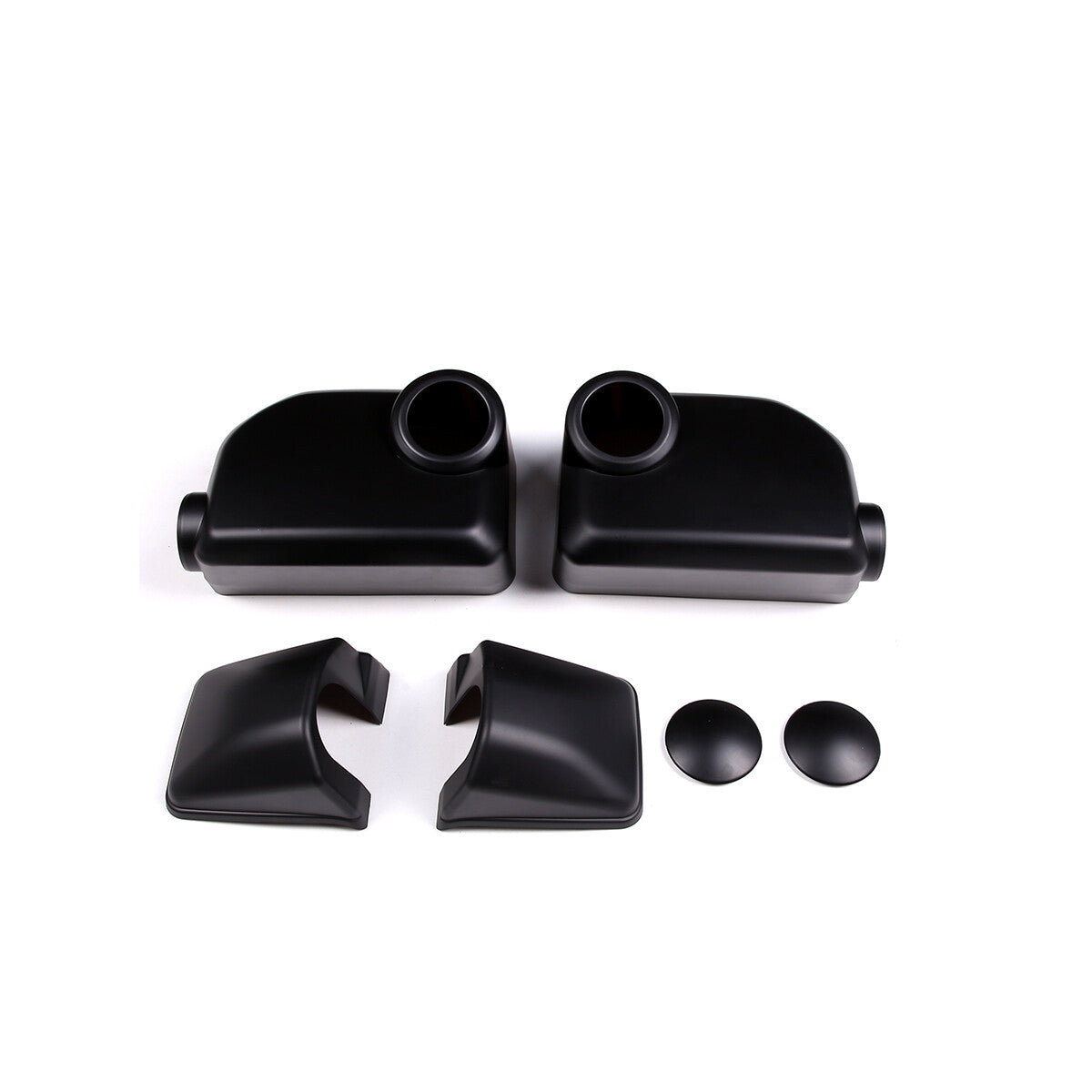 Matte Black ABS Full Exterior Cover Trim Set For Toyota FJ Cruiser 2007-2021 76