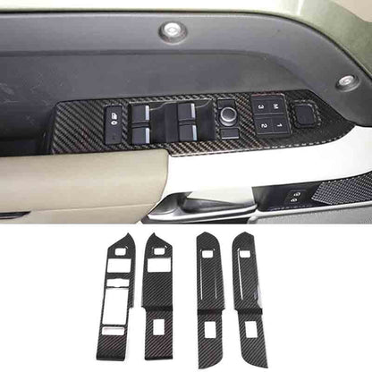 Real Dry Carbon Fiber Full Interior Trim Set For LR Defender 90 110 L663 20-23 162