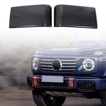 Real Carbon Fiber Front Bumper Trim For Benz G-Class G550 G63 W465 2025+ US 1