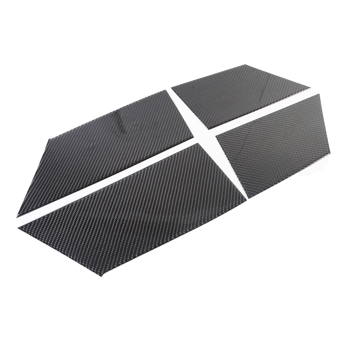 Carbon Fiber Inner Door Trim Panel Sticker For Nissan Titan 2016-23 15