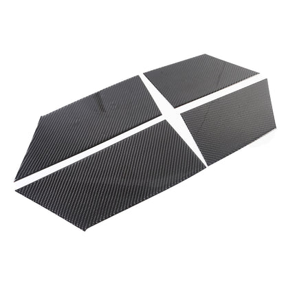Carbon Fiber Inner Door Trim Panel Sticker For Nissan Titan 2016-23 15