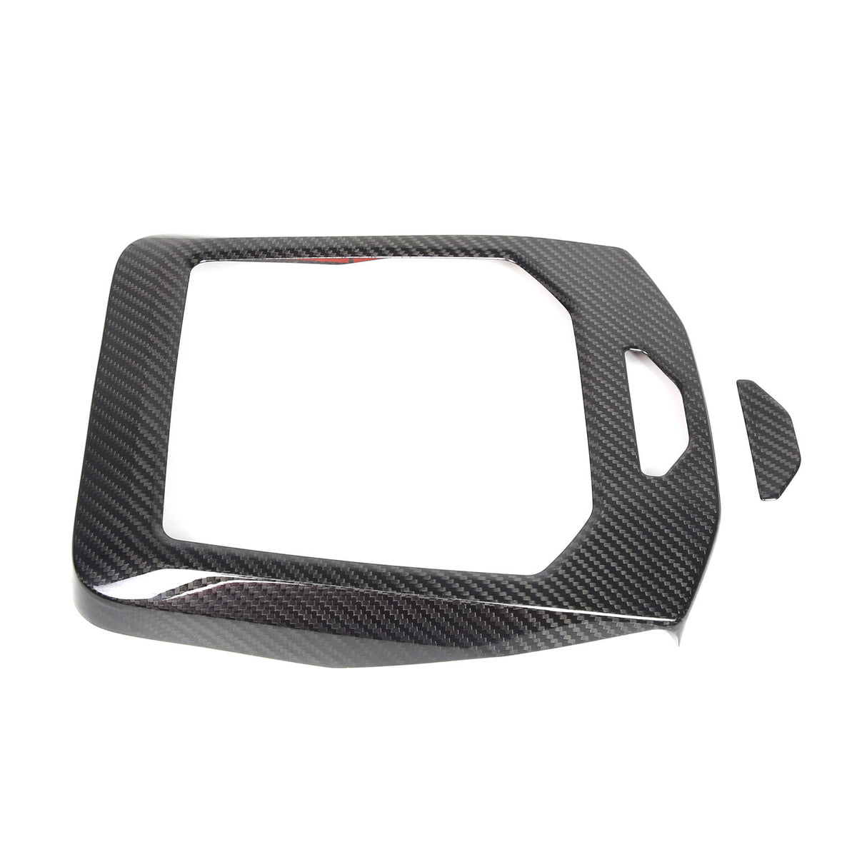 Real Carbon Fiber Center Gear Shift Panel Trim For BMW 5 Series G60 i5 2024+ 8